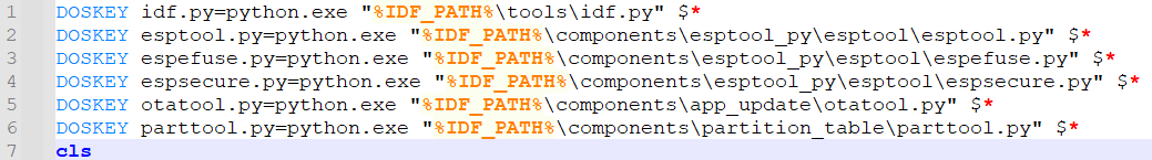 ESP-IDF Terminal Export